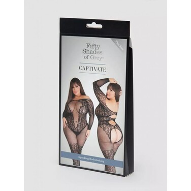 Боди Fifty Shades Of Grey Captivate черный, размер Plus Size (EU: 46-52)