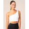 Топ Ryderwear NKD One Shoulder Tank Bra - White