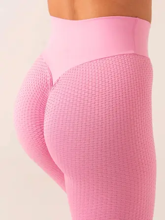 Легінси Ryderwear Honeycomb Scrunch Seamless Leggings - Candy Pink