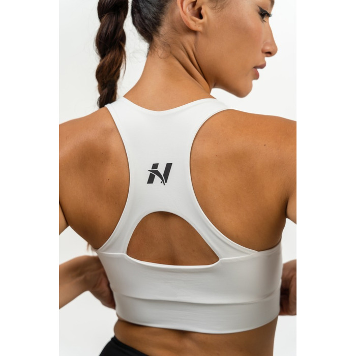 Топ Medium-Support Racerback Sports Bra AGILE White 471