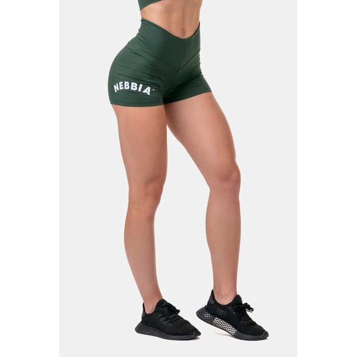 Шорти Nebbia Classic HERO High Waist Shorts 582 Dark Green