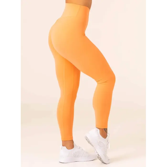 Леггинсы Ryderwear NKD High Waisted Scrunch Leggings - Orange Sherbet