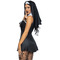 Костюм черниці Leg Avenue, М, Naughty Nun 2 предмети, чорний