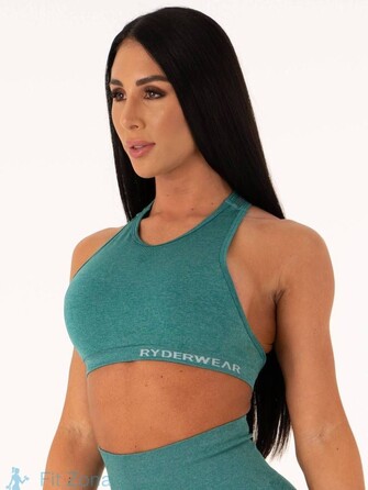 Топ Ryderwear Seamless Sport Bra Emerald