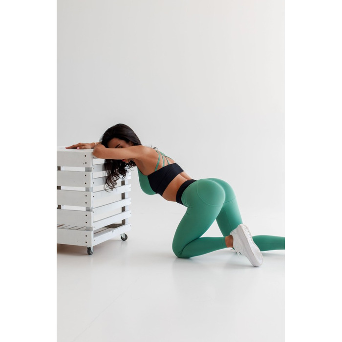 Топ High-Impact Padded Sports Bra SIGNATURE Green 472