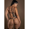 Комплект контурної білизни Daring Intimates чорний, S/M