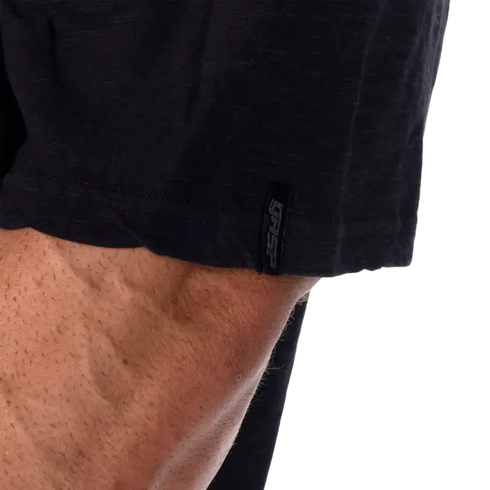 Футболка GASP HTK Slub Iron Tee 221117 Washed Black