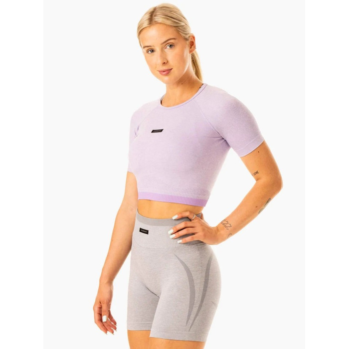 Топ Excel Seamless T-Shirt - Lavender Marl