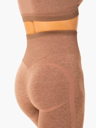 Легінси Excel Seamless High Waisted Leggings - Mocha Marl