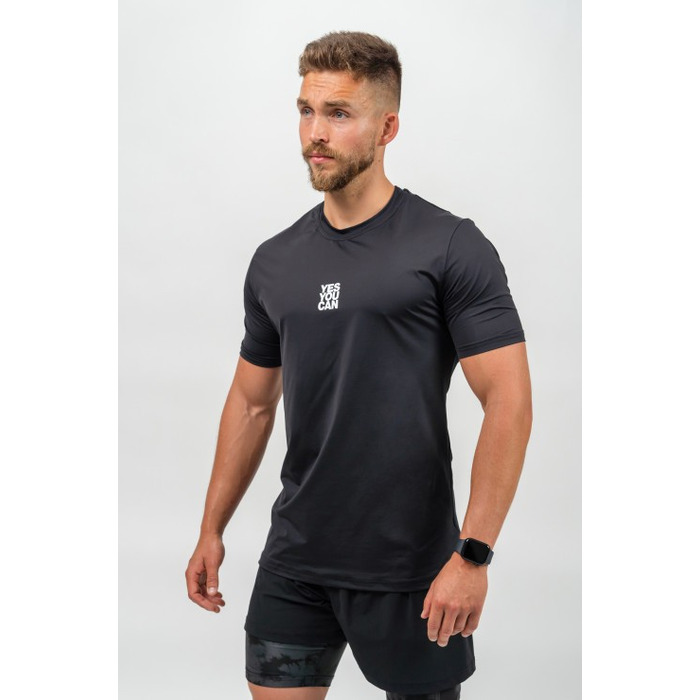 Футболка Nebbia Short-Sleeve Sports T-shirt Resistance Black 348