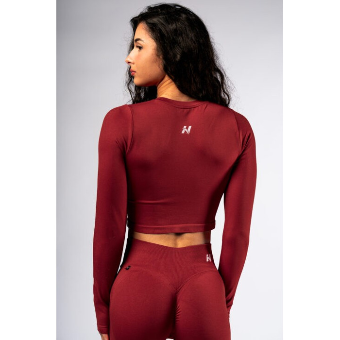 Топ Nebbia Seamless Long-Sleeve Top POWER Red 892