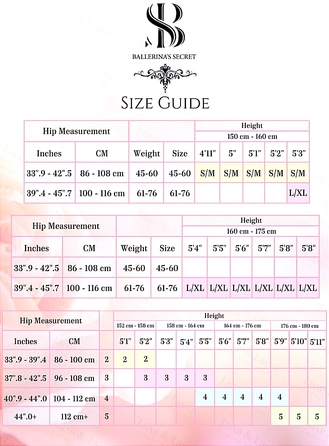 Чулки черные Ballerina's Secret 20 den с кружевным верхом, S/M