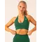 Топ Ryderwear Lift Rib Seamless Halter Sports Bra - Emerald