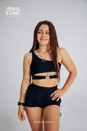 Шорти для тверку Venus Iconic TWERKY - висока посадка, біфлекс
