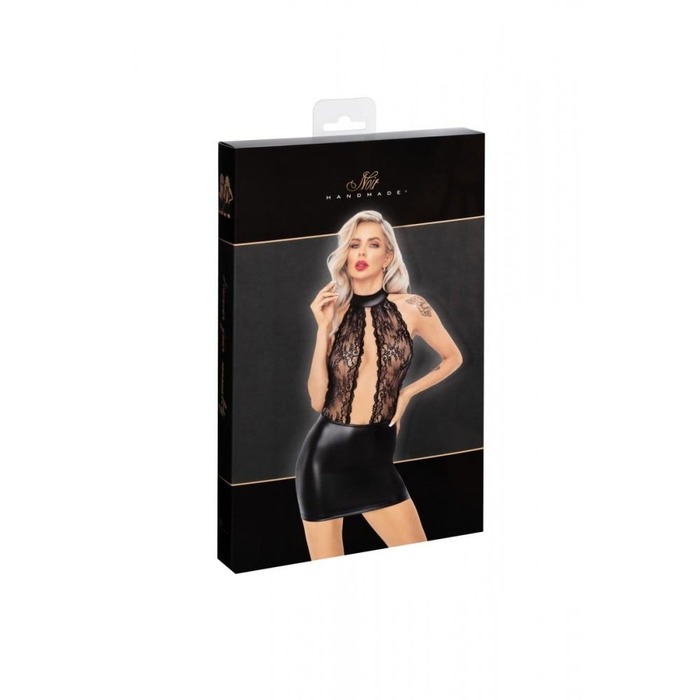 Сексуальна сукня з мереживом F279 Noir розмір L