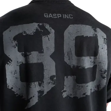 Футболка GASP 89 Terry Iron Tee 221082 Washed Black