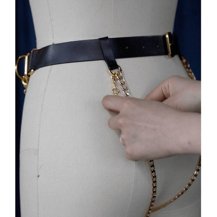 Пояс с золотыми цепочками Upko Indulge In The Restraints Collection