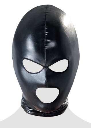 Маска черная Bad Kitty Naughty Toys Mask