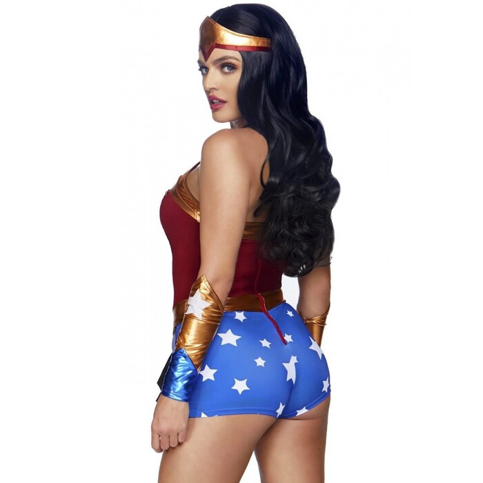 Костюм супер героини Leg Avenue, M, Heart Stopping Hero