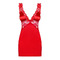 Рубашка Obsessive Secred Chemise L/XL червона