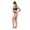 КУПАЛЬНІ Nebbia ТРУСИКИ EARTH POWERED BRASIL BIKINI - BOTTOM VOLCANIC BLACK 557