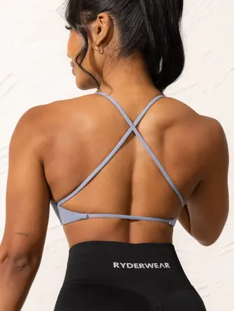 Топ Ryderwear NKD Twist Sports Bra - Denim Blue