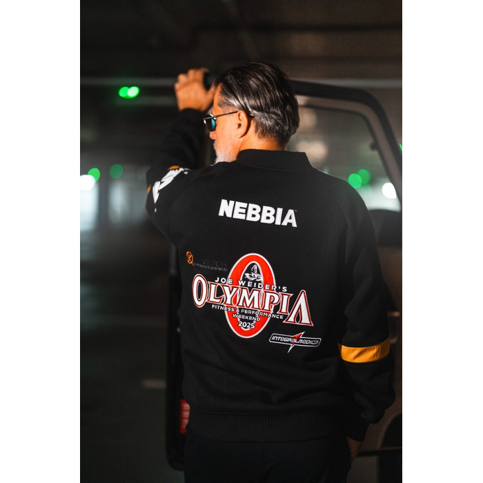 Бомбер Nebbia Men's Olympia Legendary Jacket | Limited Edition 1 of 1000 964 Black
