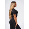 Топ Nebbia Shaping Crop Top FLOW SEAMLESS Black 499