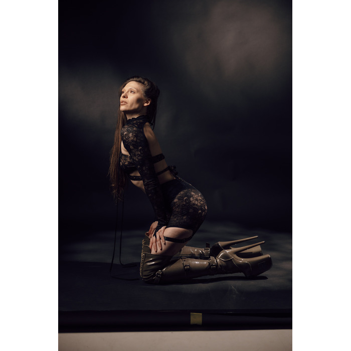VEIL sleeves Black LACE_ чорне мереживо