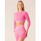 Топ Ryderwear Focus Seamless Long Sleeve Top - Hot Pink Marl