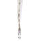 Сапоги Pleaser Spectator-3030, каблук 7 дюймов, 3-дюймовый текстурированный PF-сапог со шнуровкой сзади, молния сбоку, белая искусственная кожа/прозрачно-белый цвет