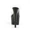 Шльопанці Pleaser Adore-702 на підборі 7 дюймів, шльопанці 2 3/4 дюйма з PF, прозорі ремінці з двома стрічками, прозорі/чорні