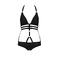 Боді зі стреп ремінцями LAMIS BODY black S/M - Passion