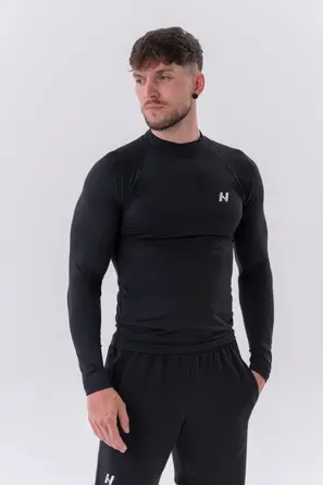 Лонгслів Functional T-shirt with long sleeves 'Active' Black 328