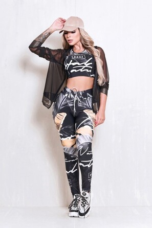 Топ Rock Code Top Cropped Handwrite