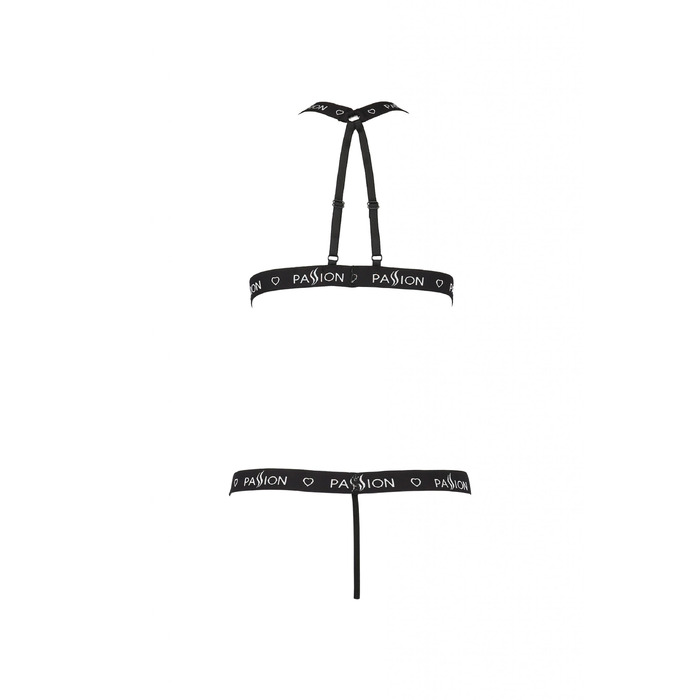 Боди с халтером MIRAJANE BODY black S/M - Passion