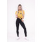 Футболка Tied knot 'Letters' T-shirt 680 Yellow