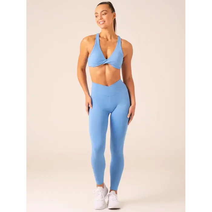Леггинсы Ryderwear Momentum Cross Over Scrunch Leggings - Bright Blue