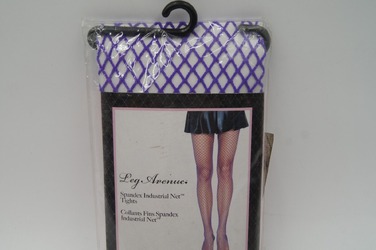 Колготи У СІТОЧКУ Фіолетові Leg Avenue