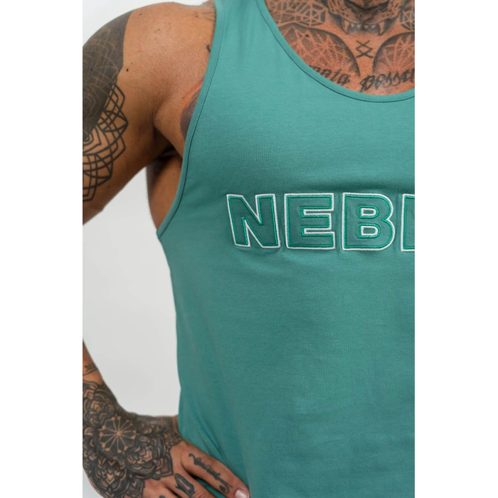 Майка Nebbia Gym Tank Top STRENGTH Green 714