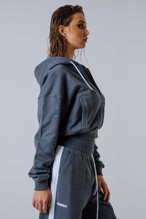 Спортивна кофта Nebbia Relaxed Zip Hoodie POWER Grey 895