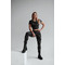 ТОП Nebbia CROP TOP ACTIVE BLACK 568 VOLCANIC BLACK