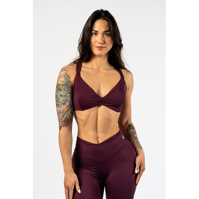 Топ Nebbia Sports Bra STRONG BEAUTY Dark Red 424