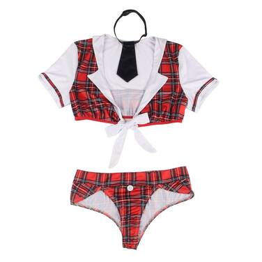 Сексуальная униформа школьницы Star Night для косплея