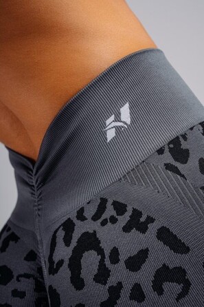 Легінси Nebbia Push-Up Compression Leopard Leggings PRIMAL Black Leopard 849