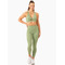 Легінси Transform High Waisted Leggings - Jade Green Zebra
