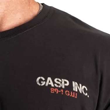 Футболка GASP Utility Street Tee 221041 Washed Black