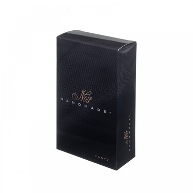 Трусики стринги с застежками P005 Noir Handmade L