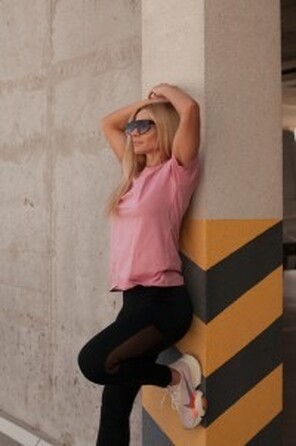 Легінси High Waist & Mesh Leggings 573 Black