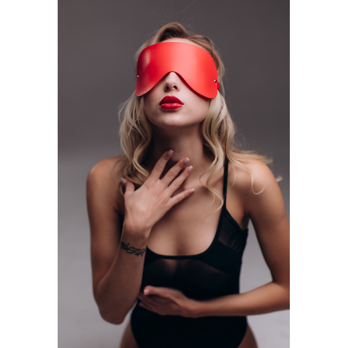 Маска Candy Hero МD1 RED екокожа